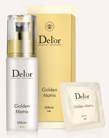 Сыворотка для кожи лица 24k Delor